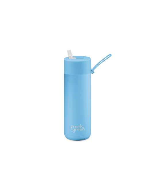 Frank Green Reusable Ceramic Bottle 595ml (Sky Blue)
