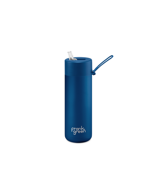 Frank Green Reusable Ceramic Bottle 595ml (Deep Ocean)