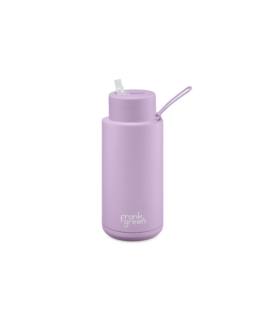 Frank Green Reusable Ceramic Bottle 1L (Lilac Haze)
