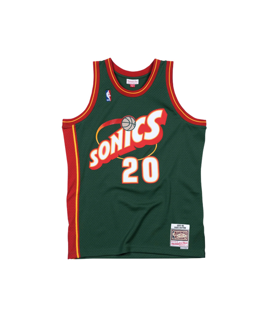 Seattle Sonics 1995-96 Gary Payton Swingman Jersey