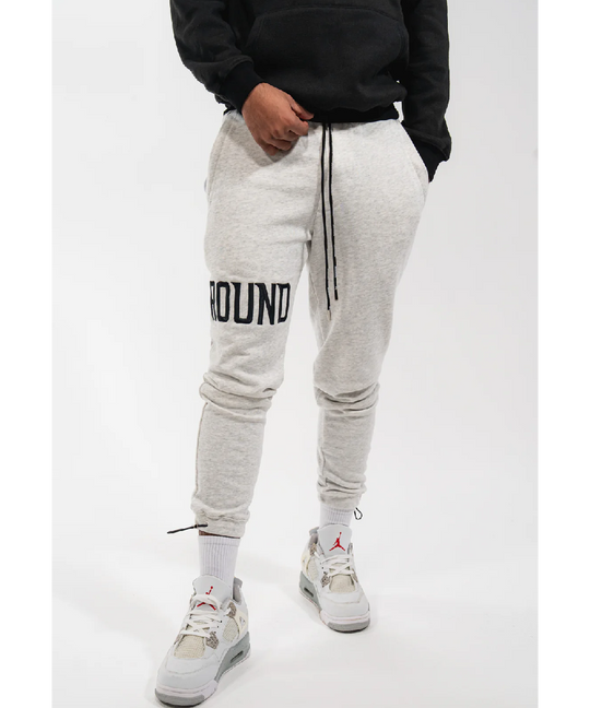 UNDRGROUND Grey 3D Embroidered Trackpant