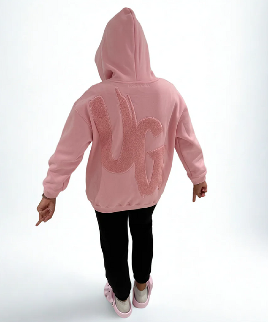UNDRGROUND Kids Moving In Silence Hoodie (Pink)