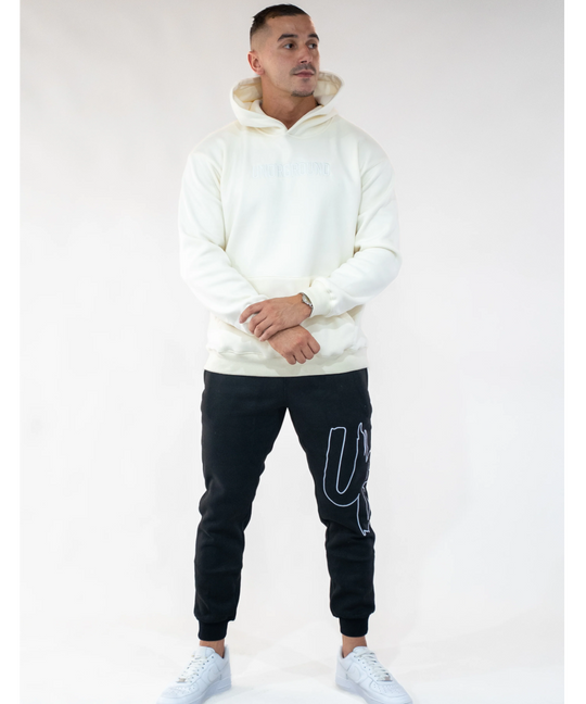 UNDRGROUND “Moving In Silence” Hoodie (Cream/Off White)