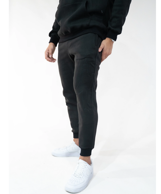 UNDRGROUND “Moving In Silence” Trackpants (Black)