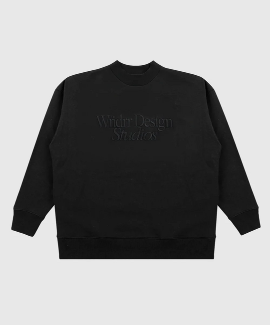 WNDRR Atelier Crew Sweat (Black)