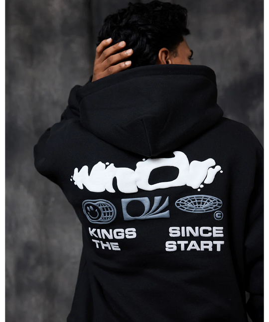 WNDRR Breakthrough Hood Sweat (Black)
