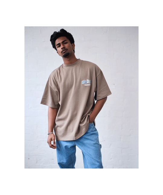 WNDRR Chant Heavy Weight Tee (Taupe)