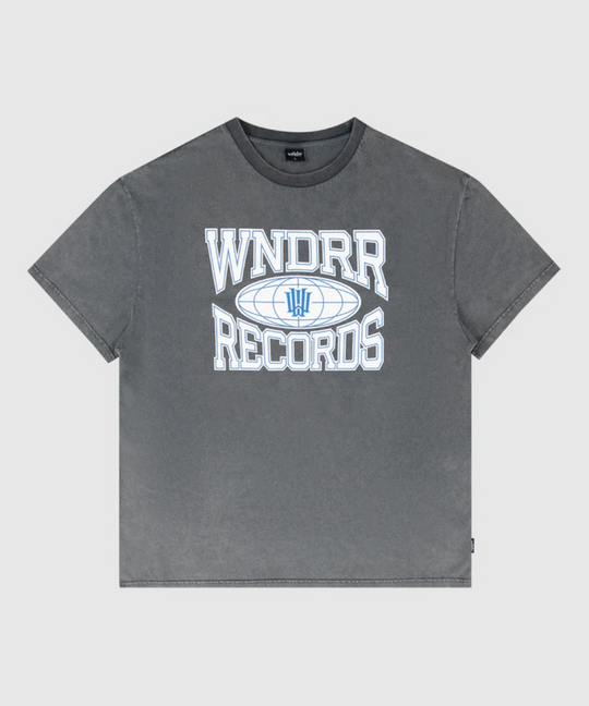 WNDRR Fiend Box Fit Tee (Washed Grey)