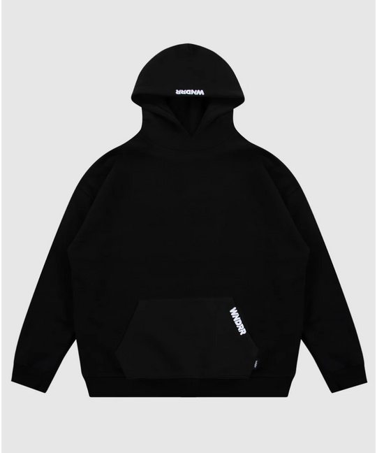WNDRR Halo Hood Sweat (Black)