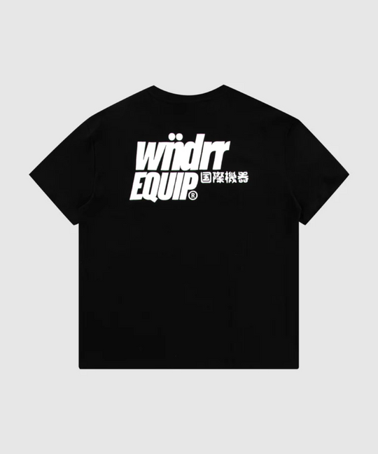 WNDRR Slant Box Fit Tee (Black)