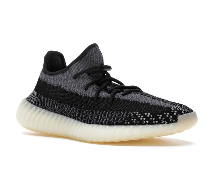 Adidas Yeezy Boost 350 V2 (Carbon) at ShoeGrab