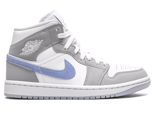 Women's Nike Air Jordan 1 Mid (Wolf Grey/Aluminium)