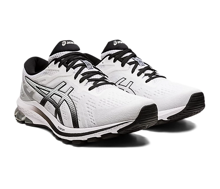 Men s Asics GT 1000 10 White Black