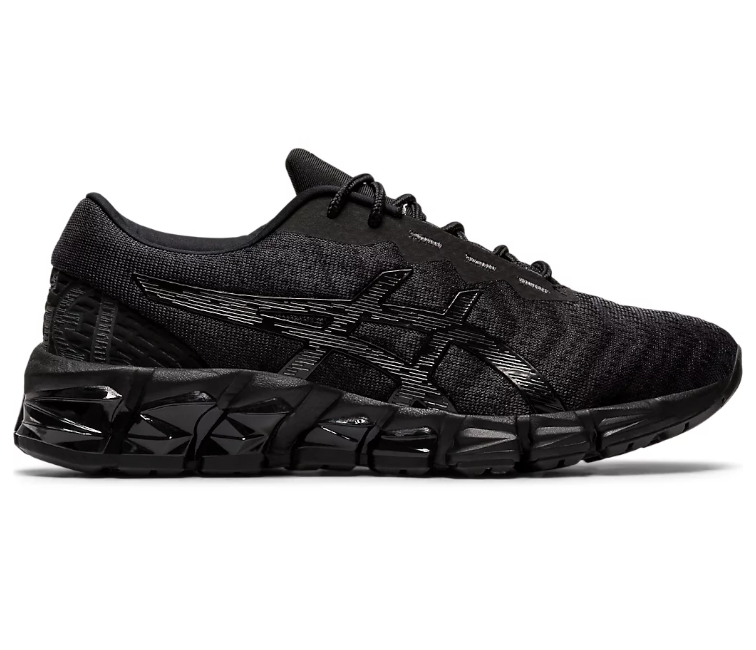 Youth Women s Asics Gel Quantum 180 5 GS Triple Black at ShoeGrab