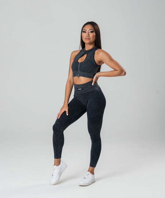 UNDRGROUND Ribbed Tights (Black)