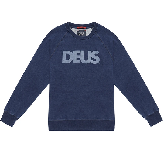 Deus Ex Machina All Caps Indigo Crew (Dark Indigo)