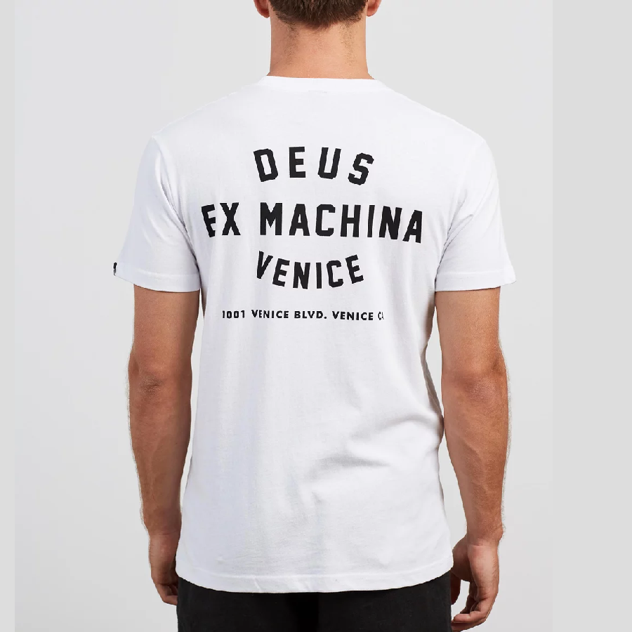 Deus Ex Machina Venice Skull Tee (White) – Cheap