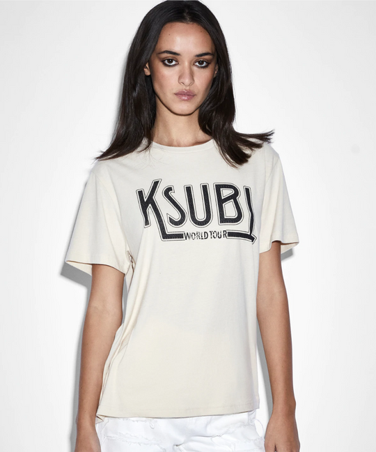 Ksubi Encore Klassic Ss Tee Ecru (Off White)