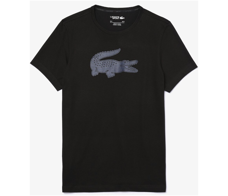 Lacoste crocodile outlet noir