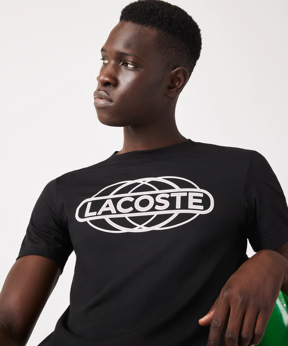 Lacoste live logo outlet t shirt