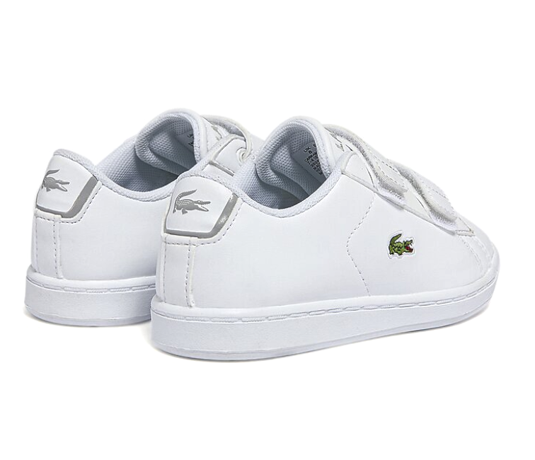 Toddlers Lacoste Carnaby Evo BL 21 SUI (Wht/Wht)