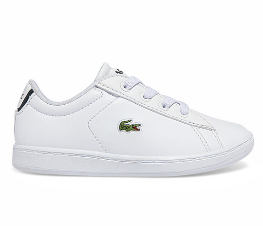 Toddlers Lacoste Carnaby Evo 0722 1 SUI (White/Navy)