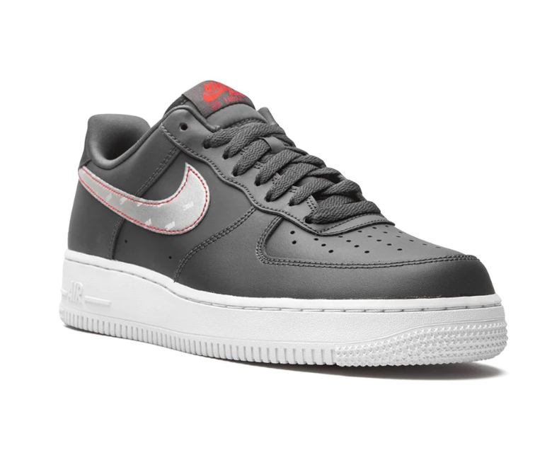 Nike air force 1 07 sales grey black