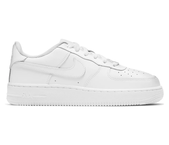 GS Nike Air Force 1 Low (Triple White)