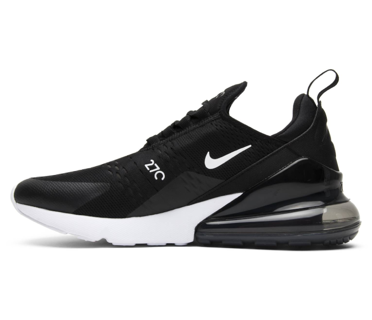Nike air 270 black and deals white
