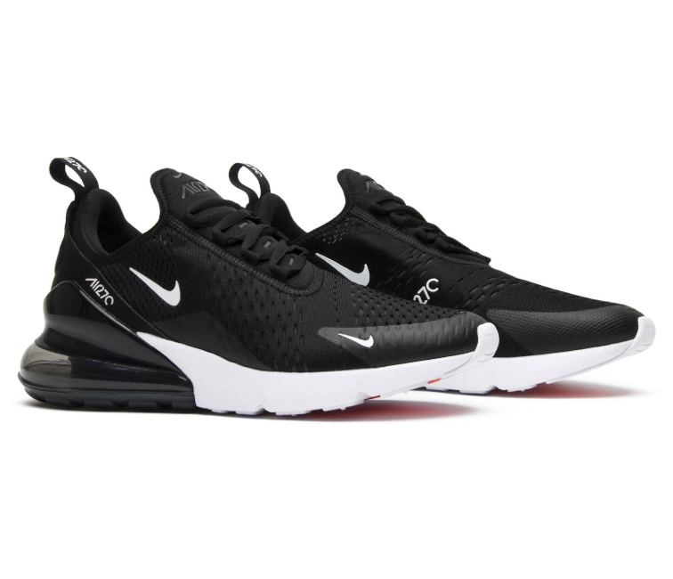 Men's Nike Air Max 270 (Black/White) at ShoeGrab