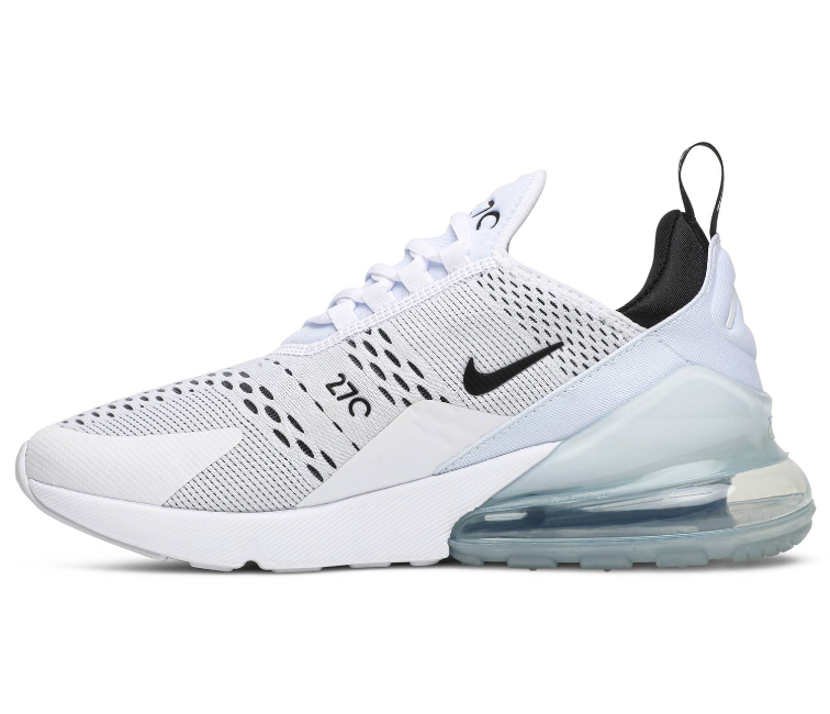 WomenÃ¢â‚¬â„¢s Nike Air Max 270 (White/Black) at ShoeGrab