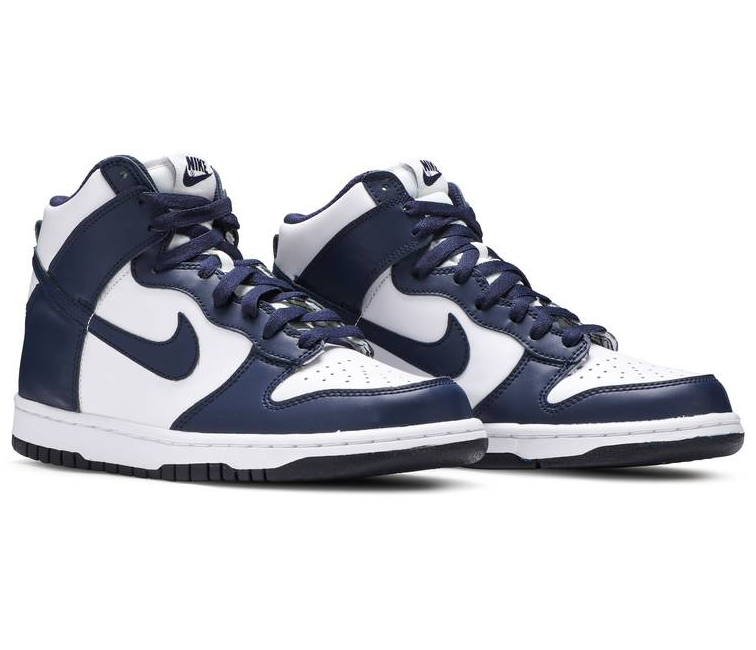 Nike Dunk High GS 'Midnight Navy' Size 4Y / 6 Women's - Boys shoes