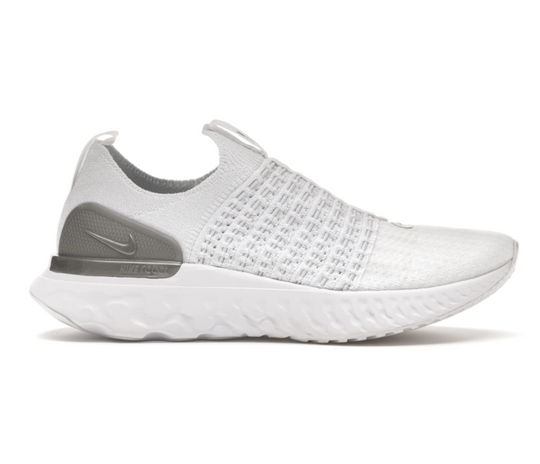 Women's Nike React Phantom FK 2 (True White/Metallic)