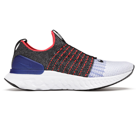 Men's Nike React Phantom Run (White/Red/Racer Blue)