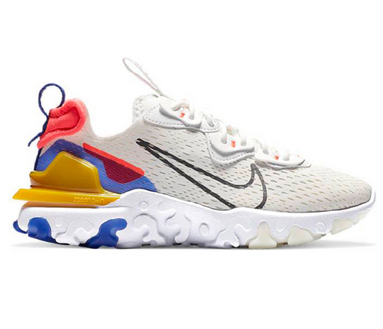 Women's Nike React Vision Dimsix  (White/Iron Grey)