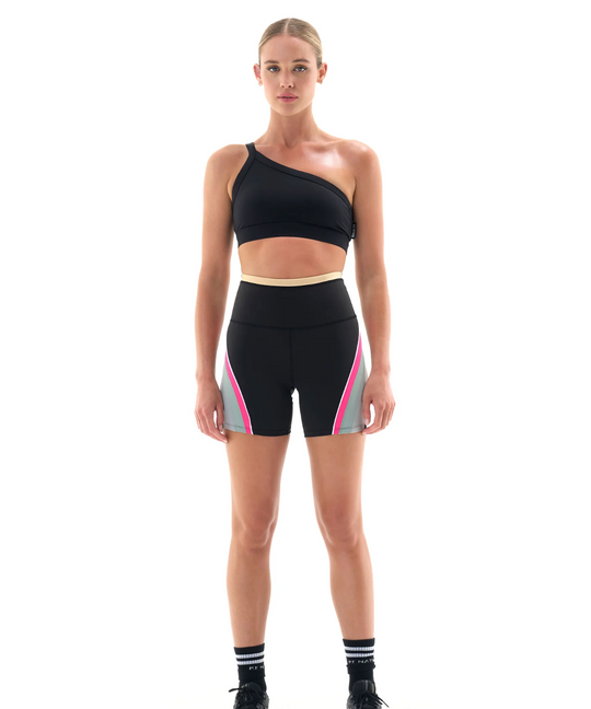 P.E Nation Division One Bike Short (Black)