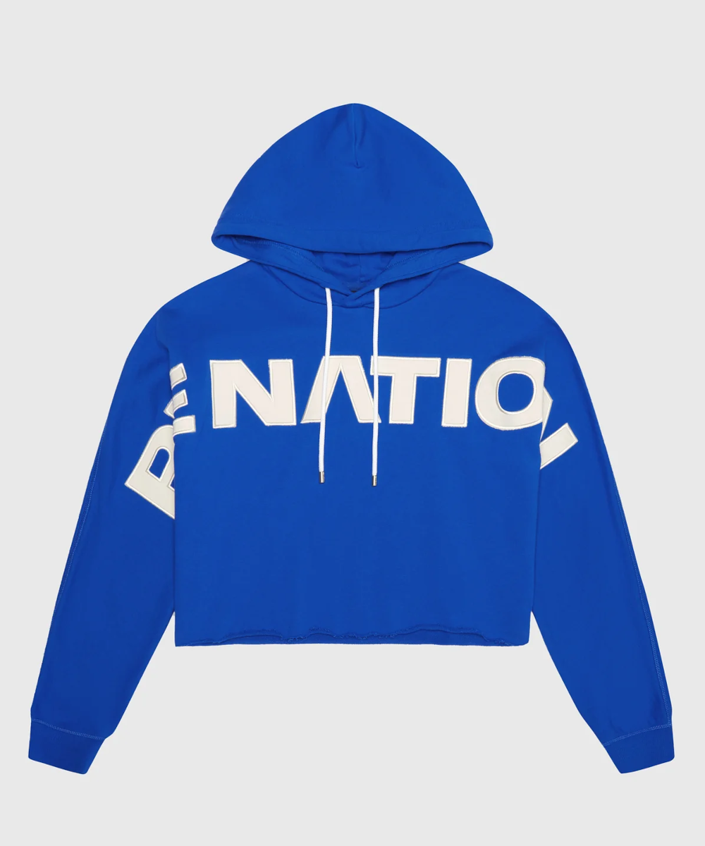 Panic at the clearance disco crop hoodie