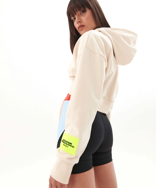 P.E Nation Recreation Hoodie (Pearled Ivory)