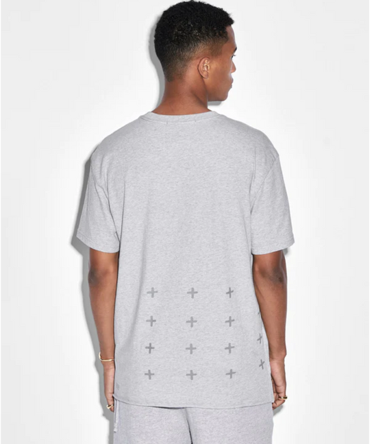 Ksubi 4x4 Biggie SS Tee (Grey Marle)