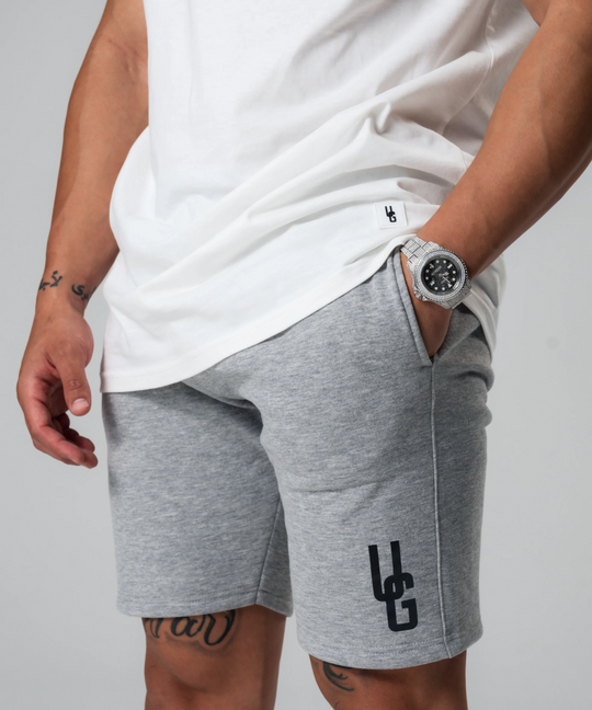 UNDRGROUND Cotton Shorts x Reflective Print (Grey)