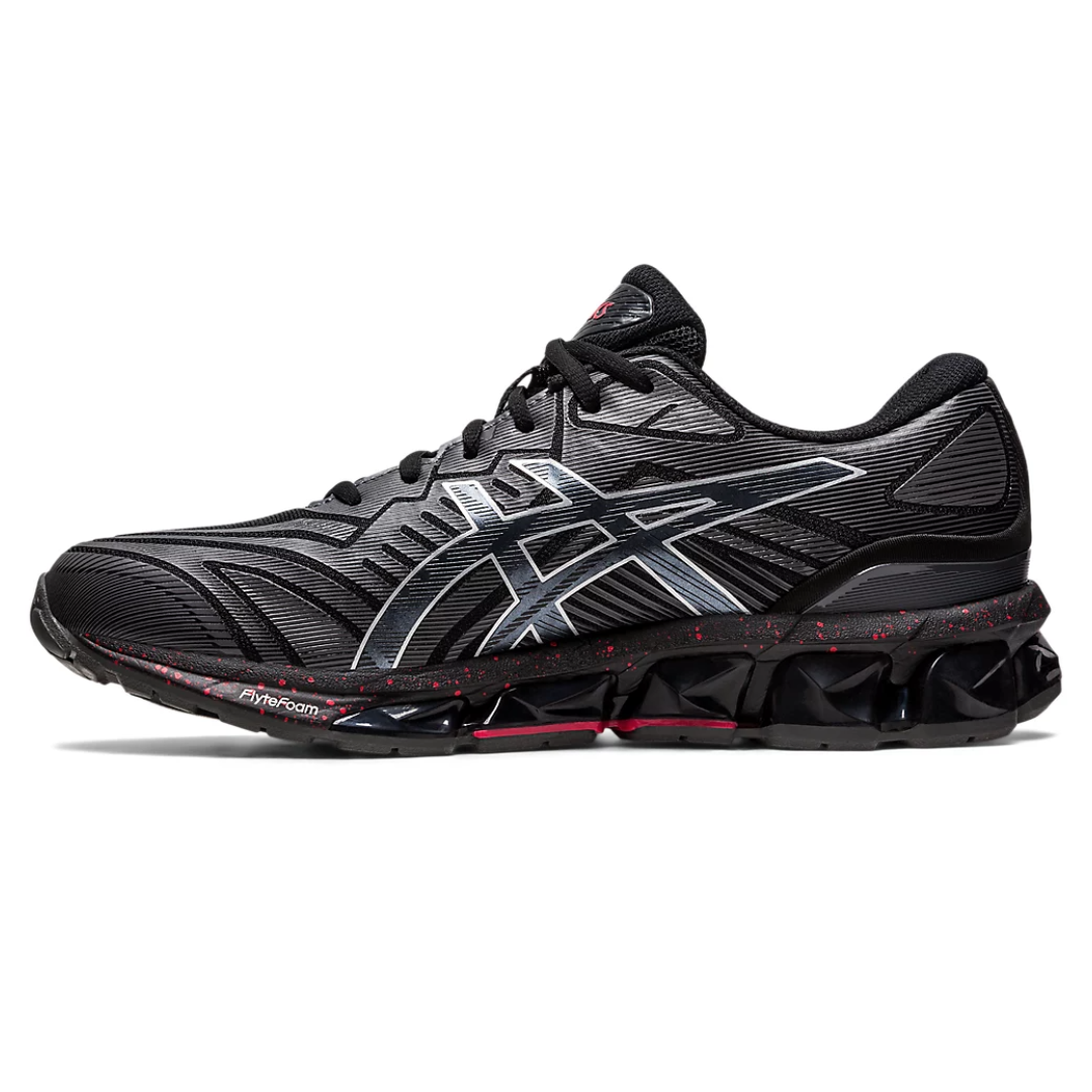 Asics quantum 360 black online and red