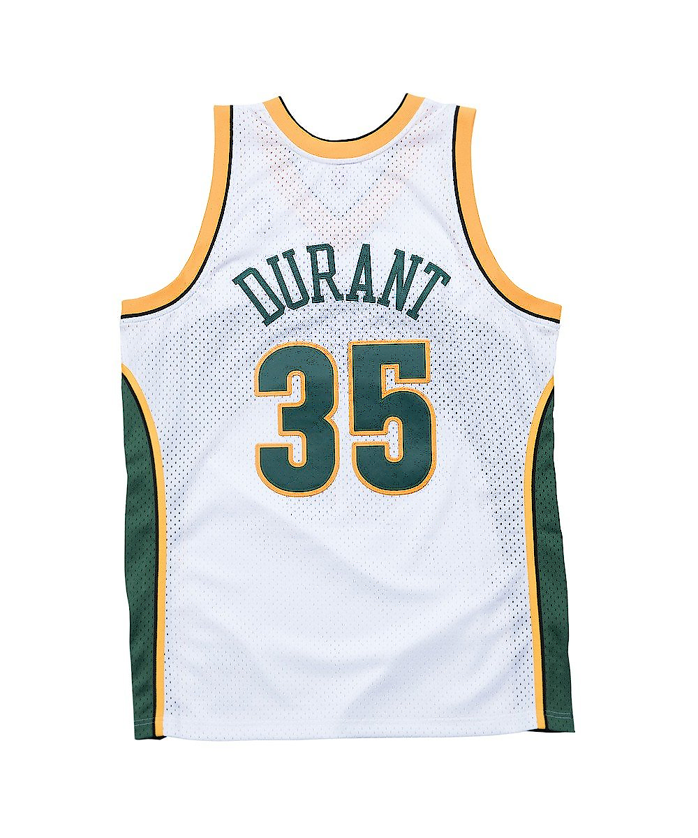 Mitchell & Ness Kevin Durant Swingman Jersey White Size XL