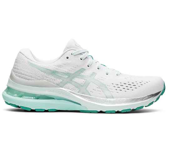 Women's Asics Gel Kayano 28 (White/Mint)