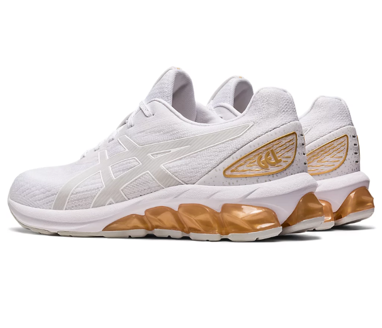 Women s ASICS Gel Quantum 180 7 White Champagne ShoeGrab