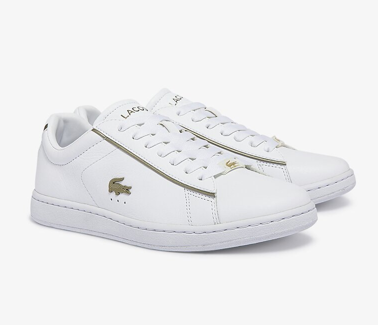 Lacoste carnaby evo outlet white gold