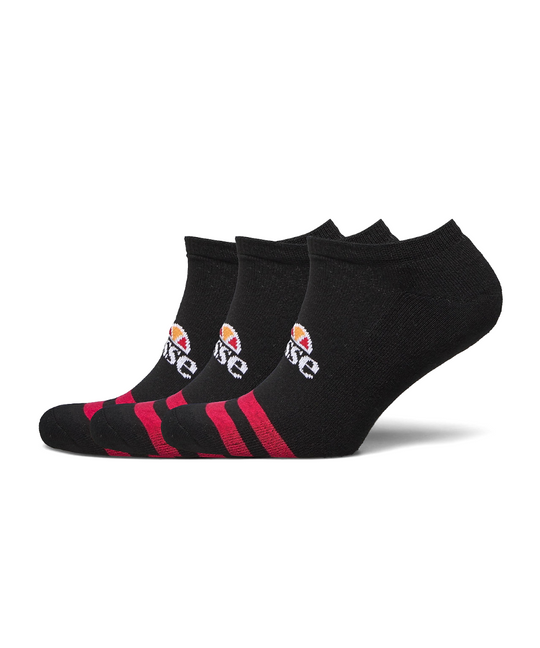 Ellesse Melna 3 Pack Socks (Black)