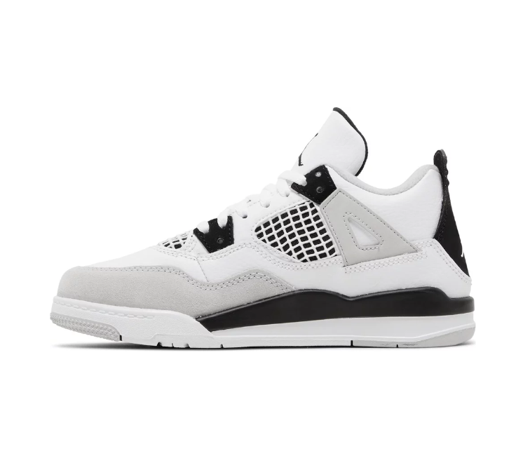 Kids Nike Air Jordan 4 (Military Black) – ShoeGrab