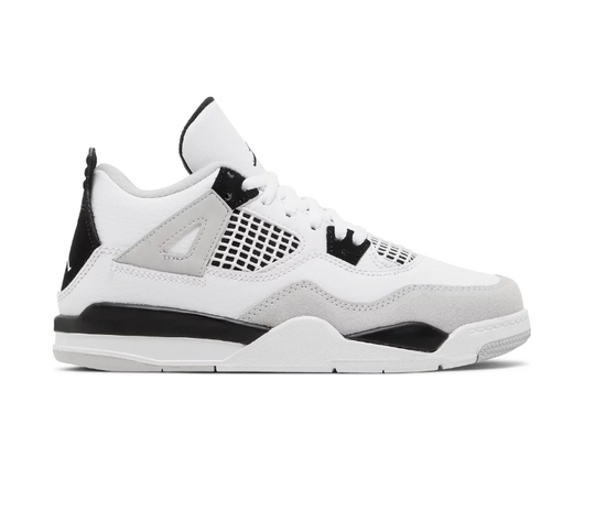 Kids Nike Air Jordan 4 (Military Black)