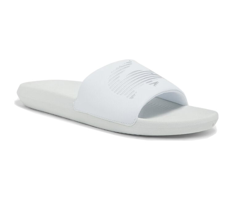 Lacoste 2025 white sliders