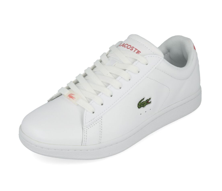 Lacoste carnaby evo womens pink hot sale